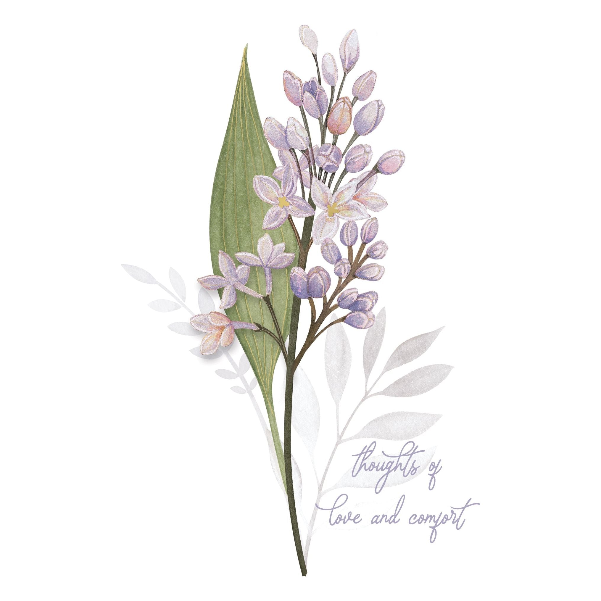 Bloom Branch Sympathy Card - Cardmore